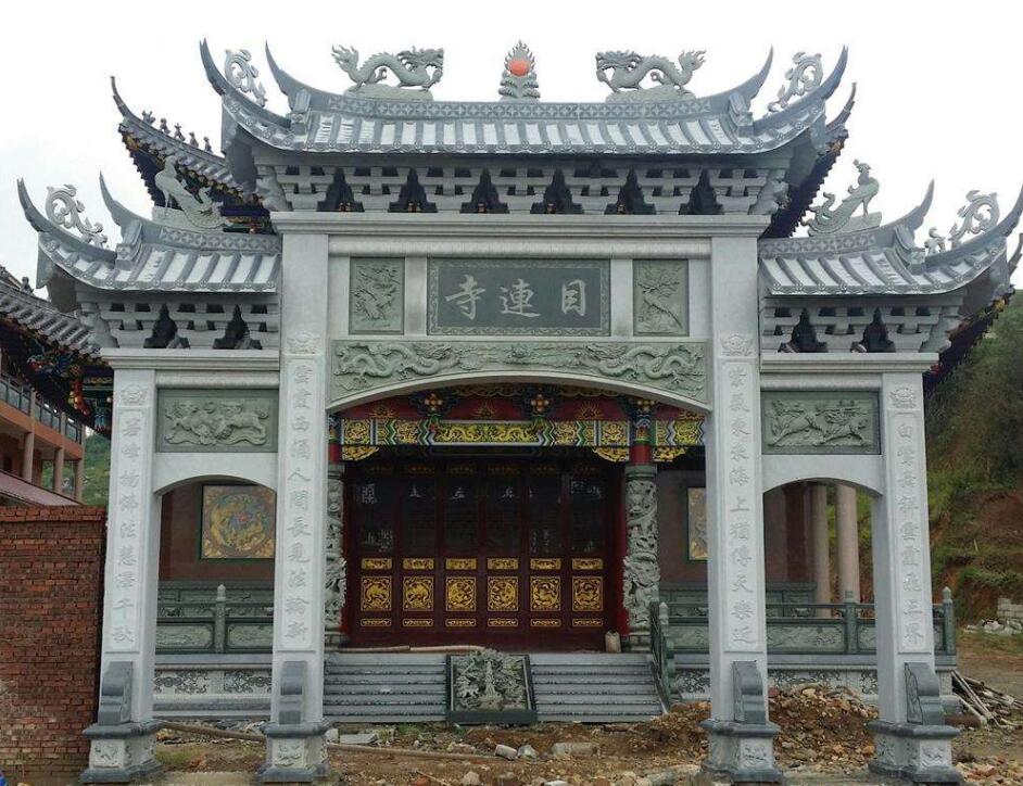 定制石鼓牌坊需要哪几步呢？在农村里它原来有这样的用处！